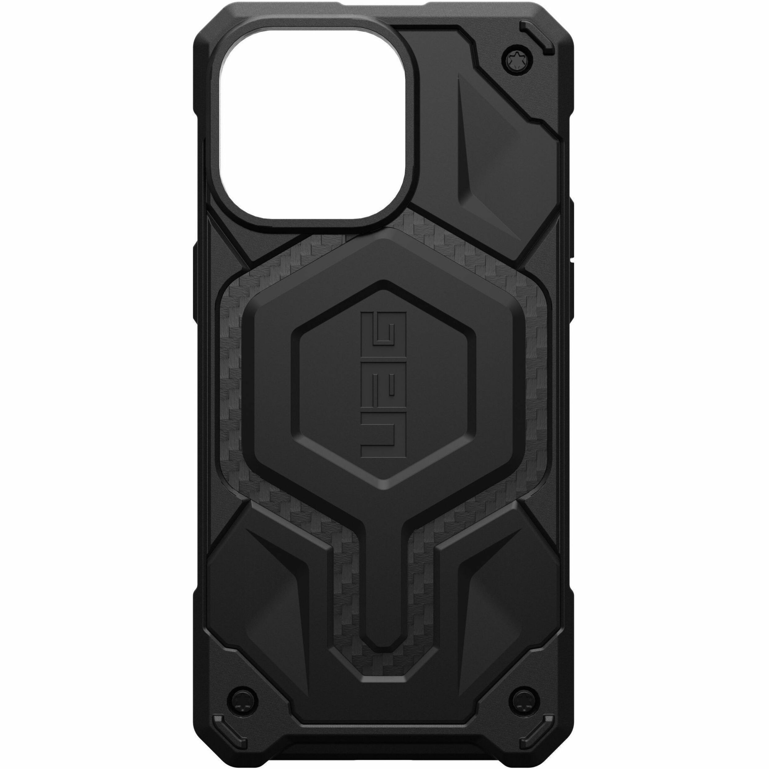 Urban Armor Gear Monarch Pro iPhone 15 Pro Max Case - Carbon Fiber