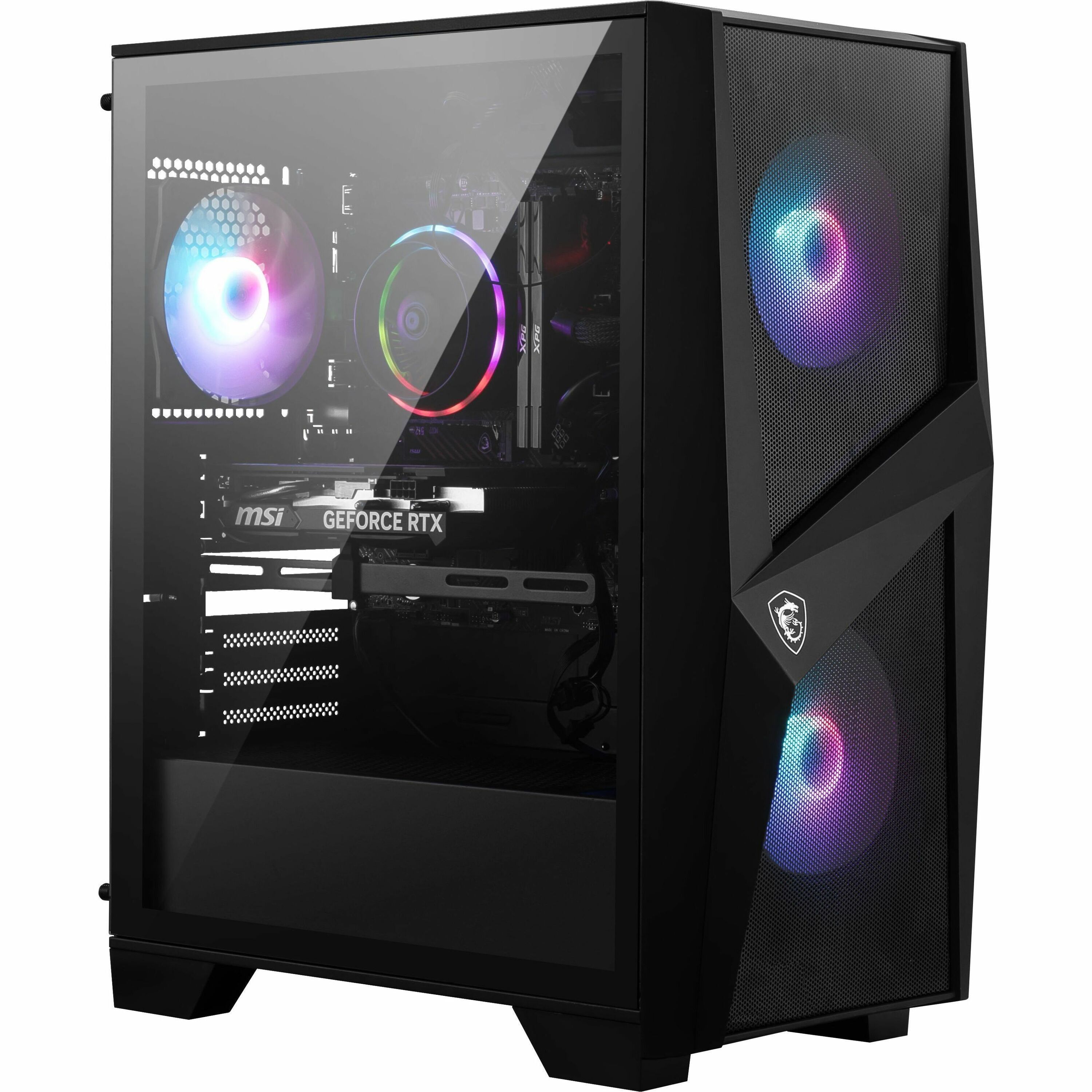 MSI Codex R2 Gaming PC, Intel Core i5-14400F, RTX 4060, 32GB , 1TB SSD, Win11 Pro