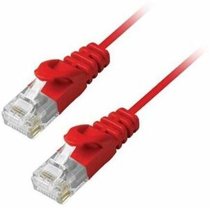 Comprehensive MicroFlex™ Pro AV/IT Integrator Series™ CAT6 Snagless Patch Cable Red 10ft
