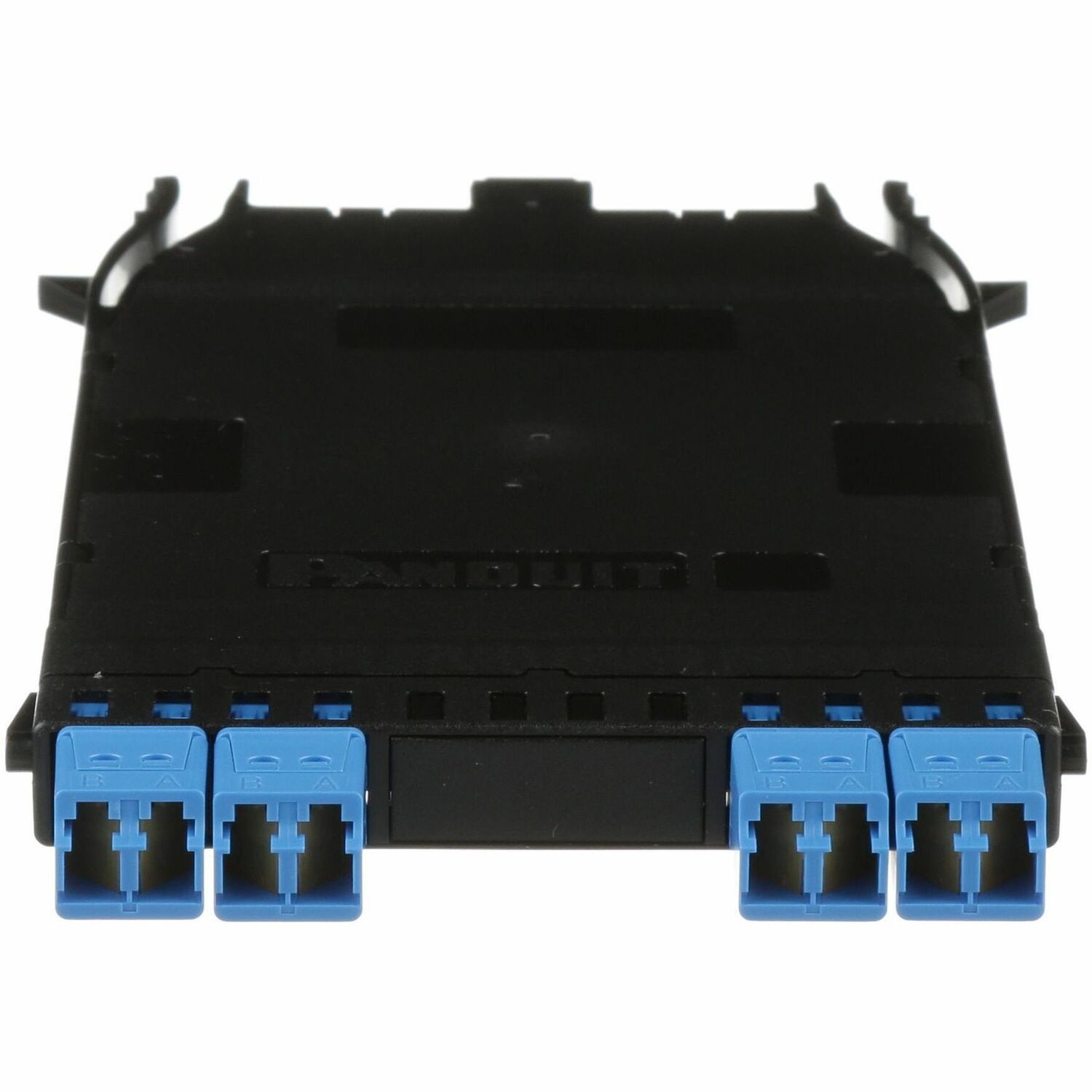 Panduit OS2 HD Flex Cassette,6-Port, 4-to-1 Conversion, Opt IL, Universal