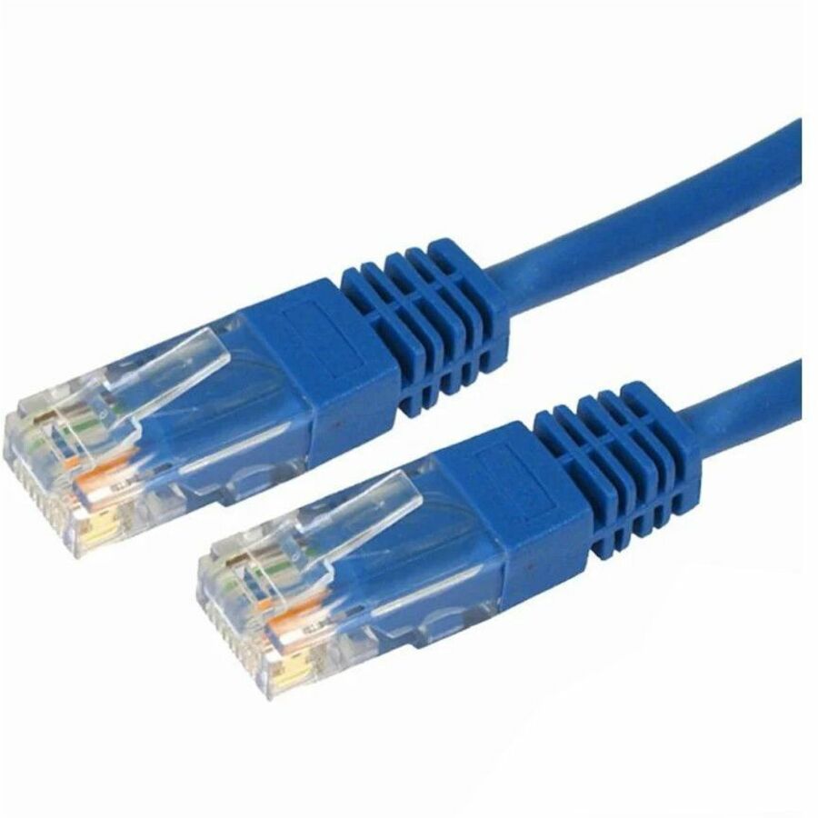 4XEM 50FT Cat6 Molded RJ45 UTP Pure Copper Patch Cable (Blue)