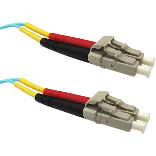 Weltron 10m LC/LC Multi-mode 50/125M Aqua Fiber Patch Cable