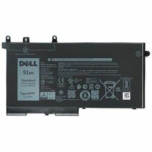 Dell 3-cell 51 Wh Lithium Ion Replacement Battery for Select Laptops