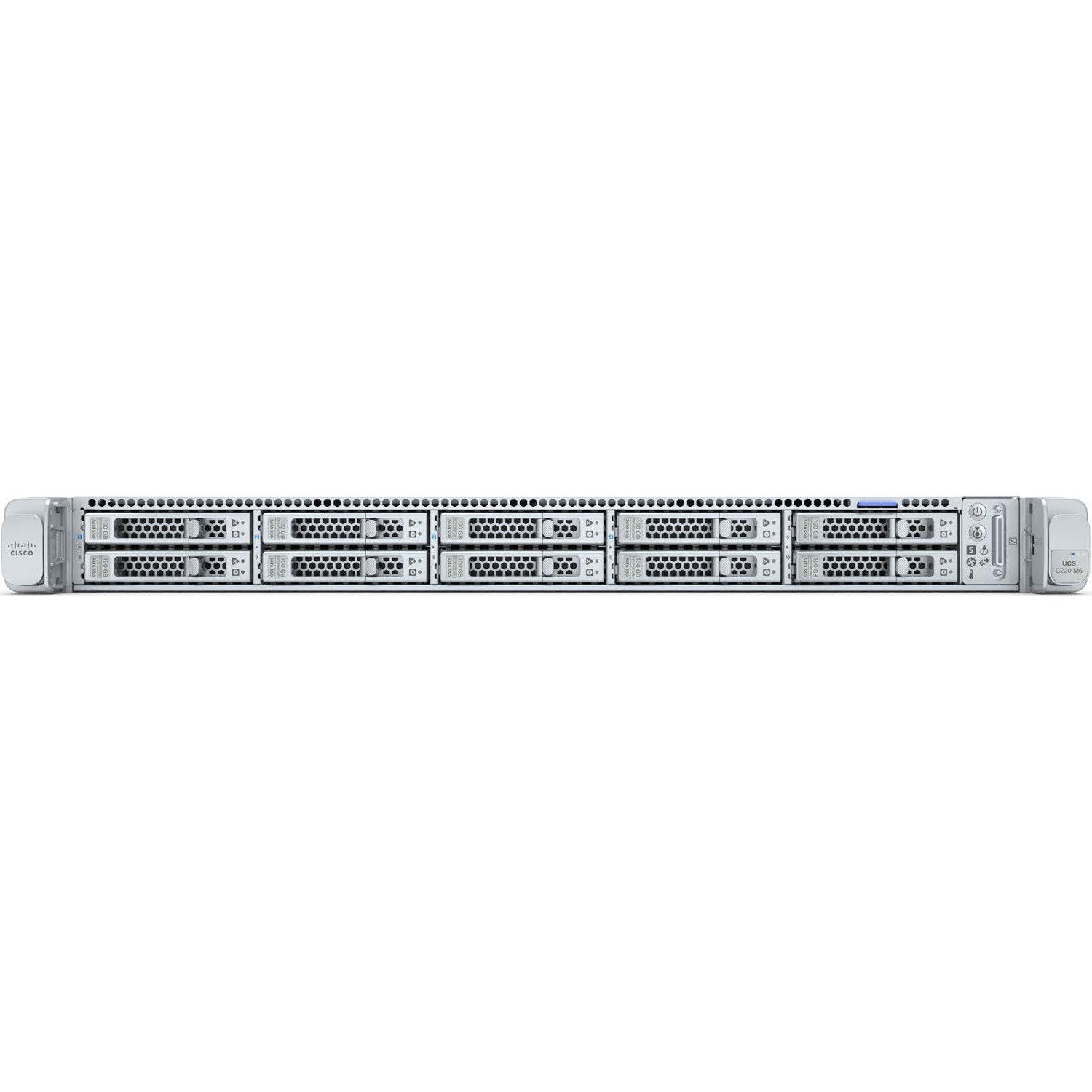 Cisco HyperFlex Server Barebone System - 1U Rack-mountable - 2 x Processor Support