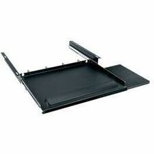 Middle Atlantic MDV Series Under Desk Sliding Keyboard Shelf with Built-In Mouse Tray - 21in Interior Width