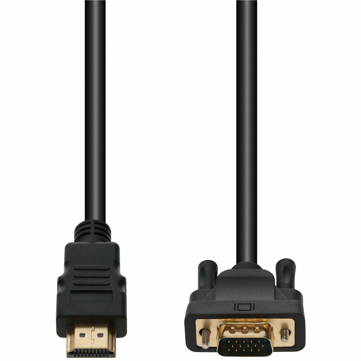 AddOn 6ft HDMI (Male) to VGA (Male) Black Cable, 1080P 60Hz