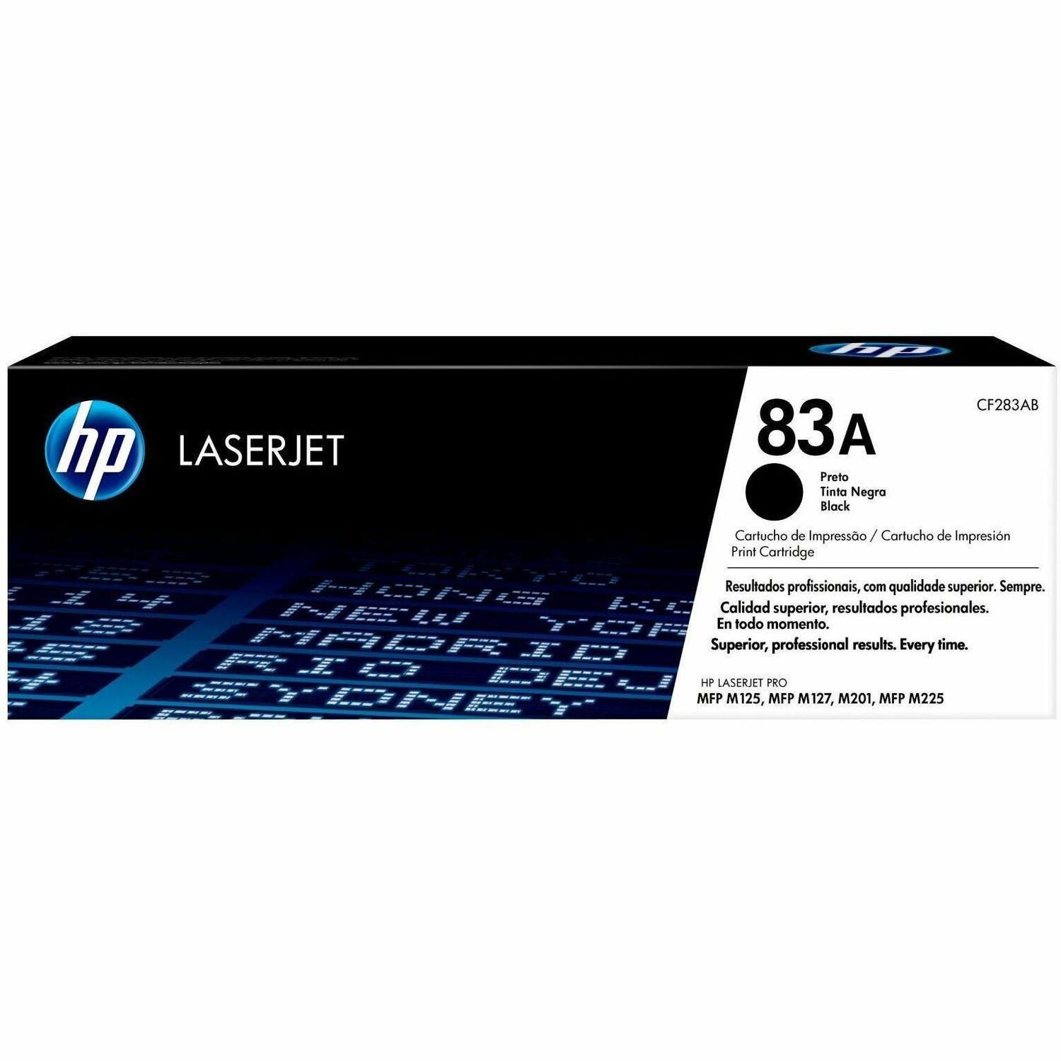 HP 83A (CF283AD) Original Laser Toner Cartridge - Dual Pack - Black - 1 Carton