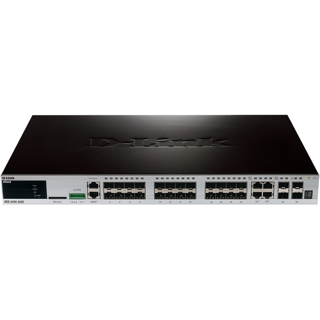 D-Link xStack DGS-3420-28SC Layer 3 Switch