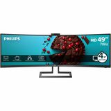 PHILIPS 499P9H - 49" Monitor, Curved, LED, DQHD (5120x1440), USB-C, RJ45, USB-Hub, 4 Year Manufacturer Warranty