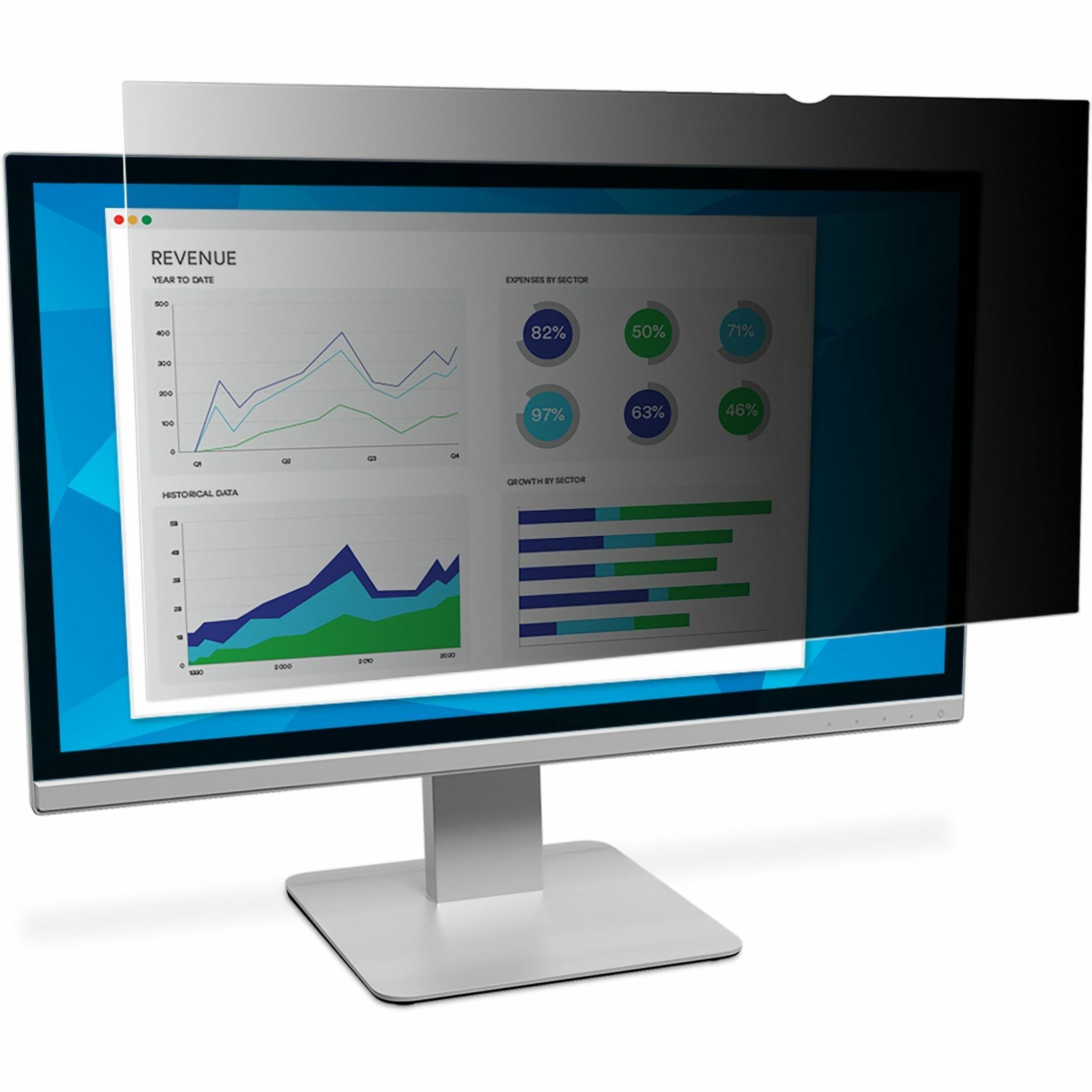 3M™ Privacy Filter for Dell™ OptiPlex 3240 AiO, 5250 AiO, 16:9, PFMDE002