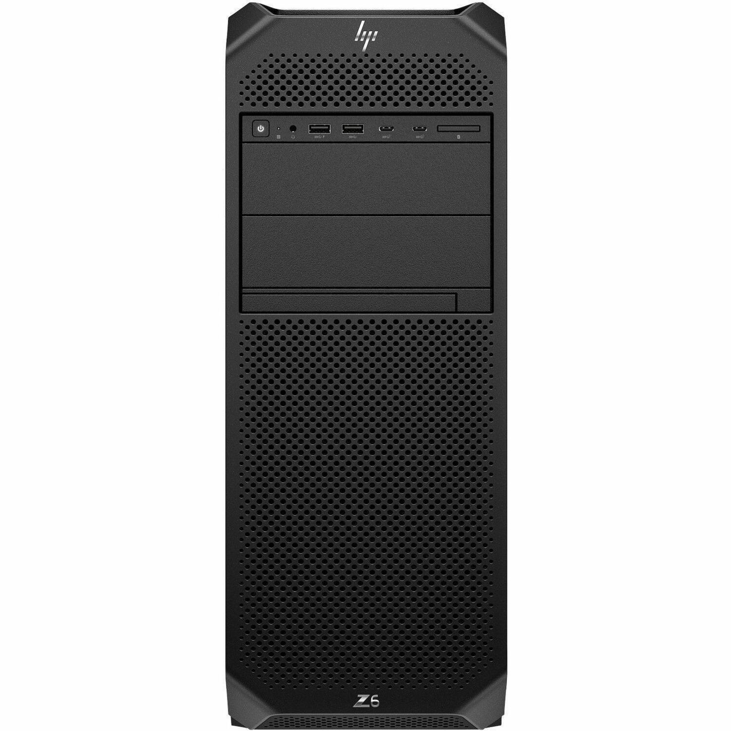 HP Z6 G5 Workstation - 1 x Intel Xeon w7-3445 - 32 GB - 512 GB SSD - Tower - Black
