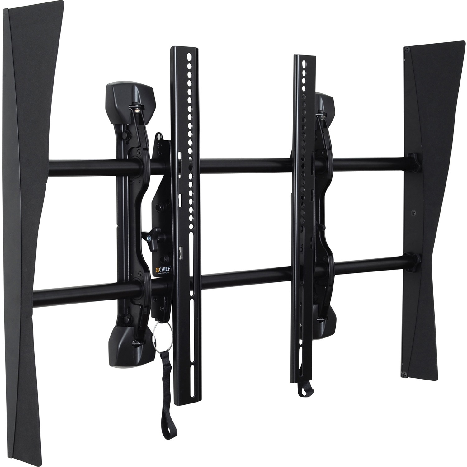 Chief Fusion Side Cover Accessory - For Wall Mounts - Black