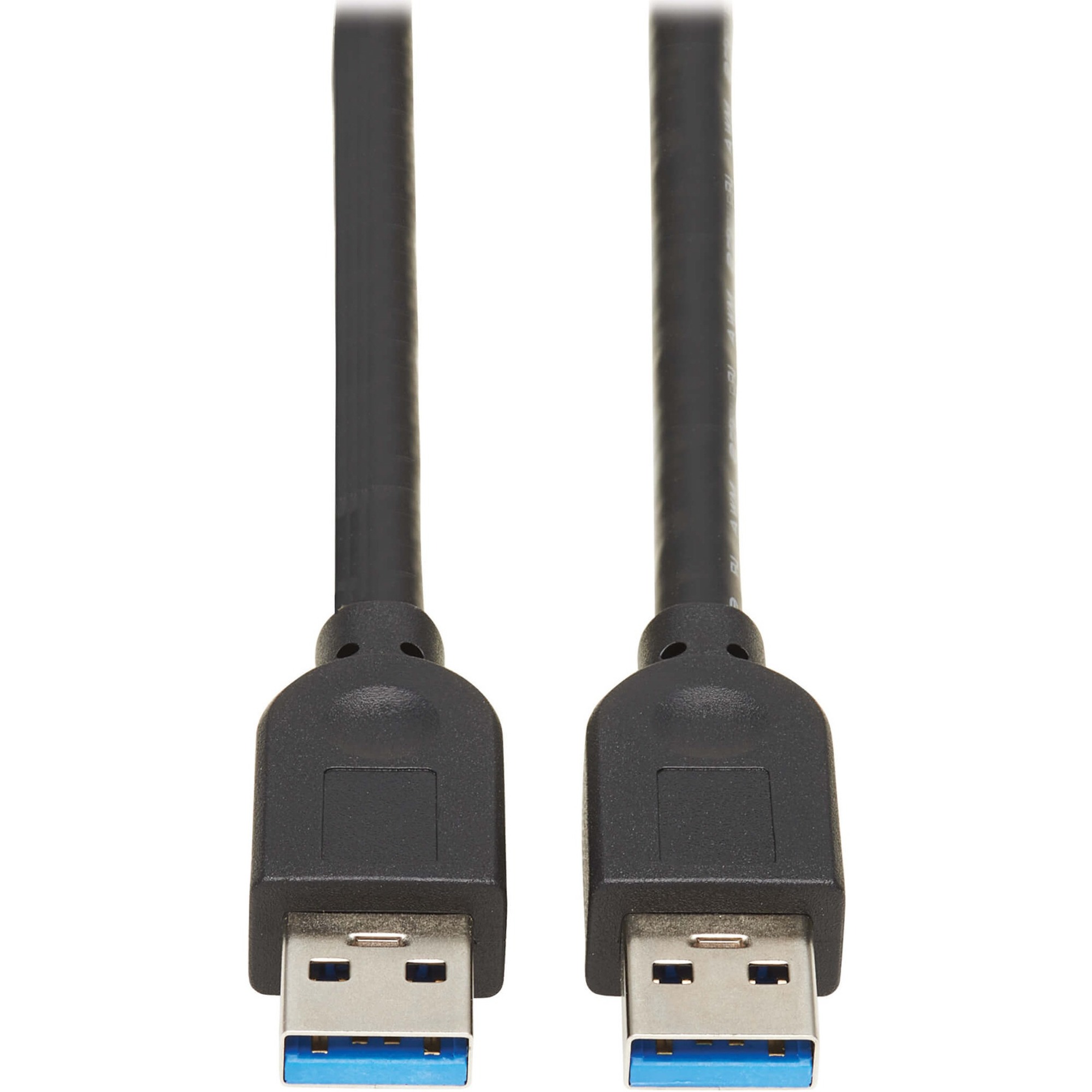 Eaton Tripp Lite Series USB 3.0 SuperSpeed A to A Cable for USB 3.0 All-in-One Keystone/Panel Mount Couplers (M/M), Black, 10 ft. (3 m)