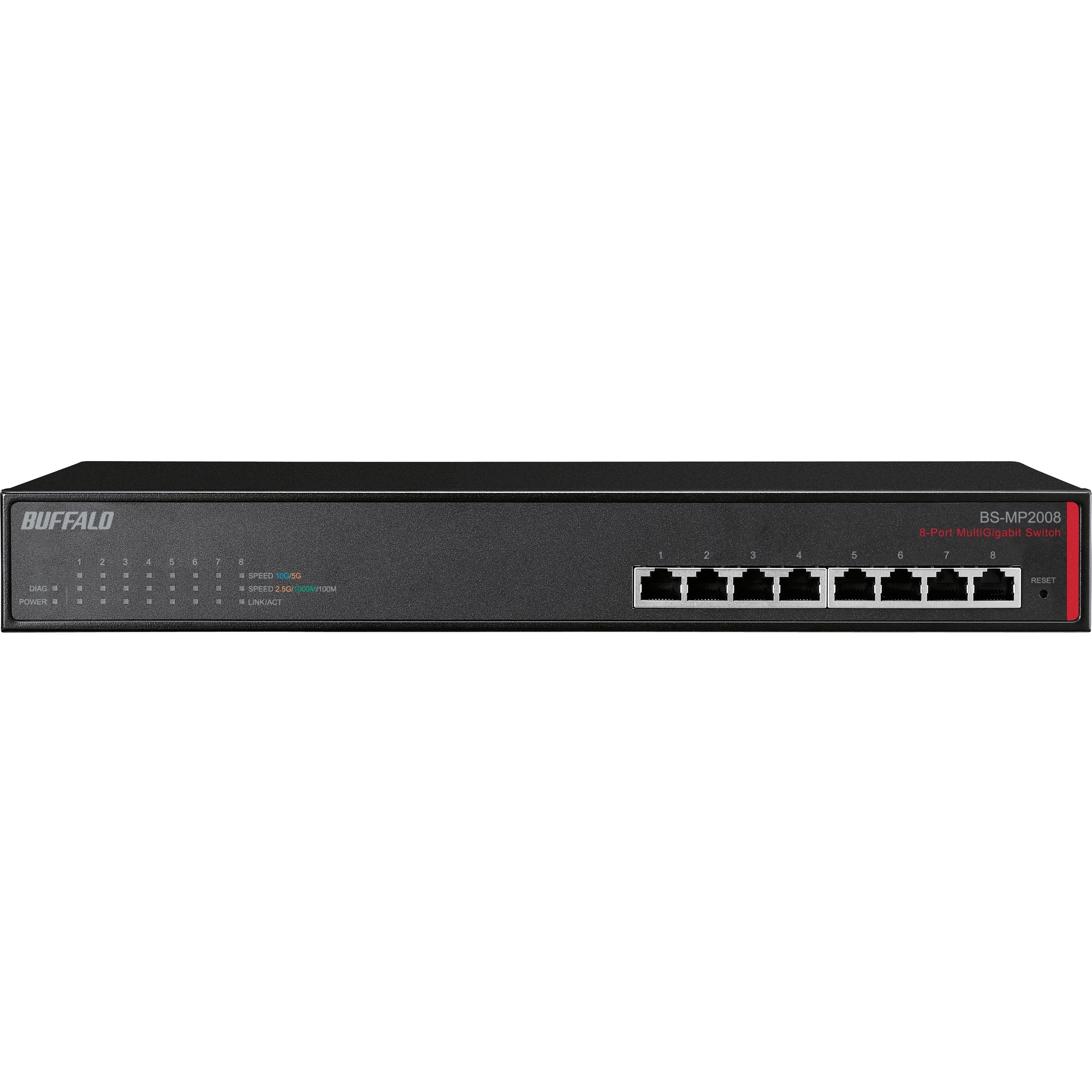 Buffalo Multi-Gigabit 8 Ports Business Switch (BS-MP2008)
