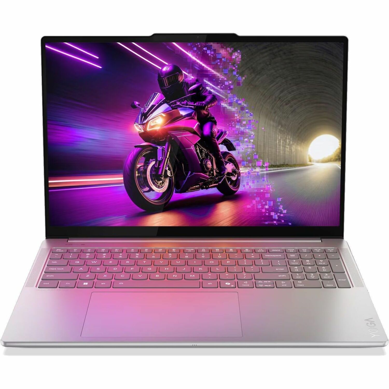 Lenovo Yoga Pro 9 16IAH10 83L00008US 16" Touchscreen Notebook - 2.8K - 120 Hz - Intel Core Ultra 9 285H - Intel Evo Platform - 32 GB - 1 TB SSD - English Keyboard - Luna Gray