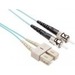 1M OM3 FIBER OPTIC CABLE SC-ST MM 10G