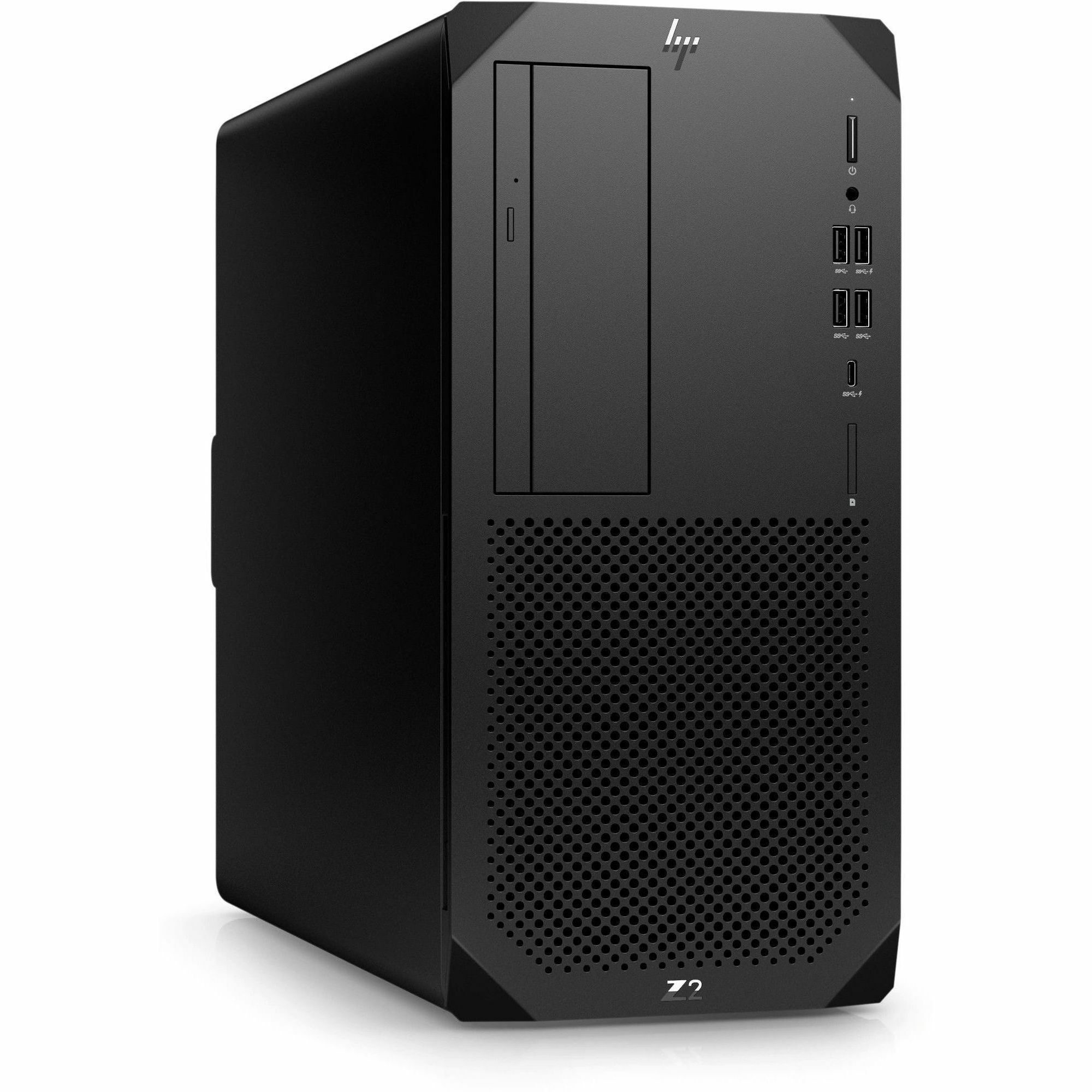 HP Z2 G9 Workstation - 1 Core i7 13th Gen i7-13700 - vPro Technology - 32 GB - 512 GB SSD - Tower - Black