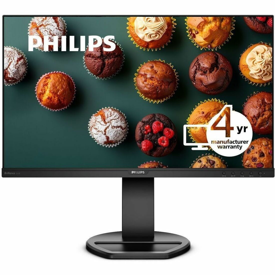 Philips 241B8QJEB 24" Class Full HD LCD Monitor - 16:9 - Black
