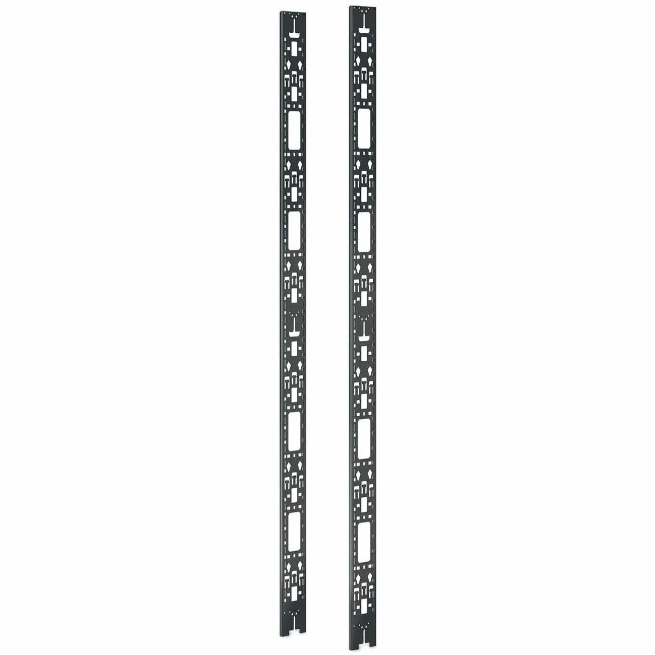 APC NetShelter Cable Management, Vertical Cable Manager, for NetShelter SX 45U, Black, 117 x 2064 x 20 mm
