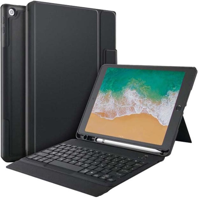CODi Bluetooth Keyboard Case for iPad Air (3rd Gen) & iPad Pro 10.5" (1st Gen) - Wireless, Smart Cover with iOS Shortcut Keys