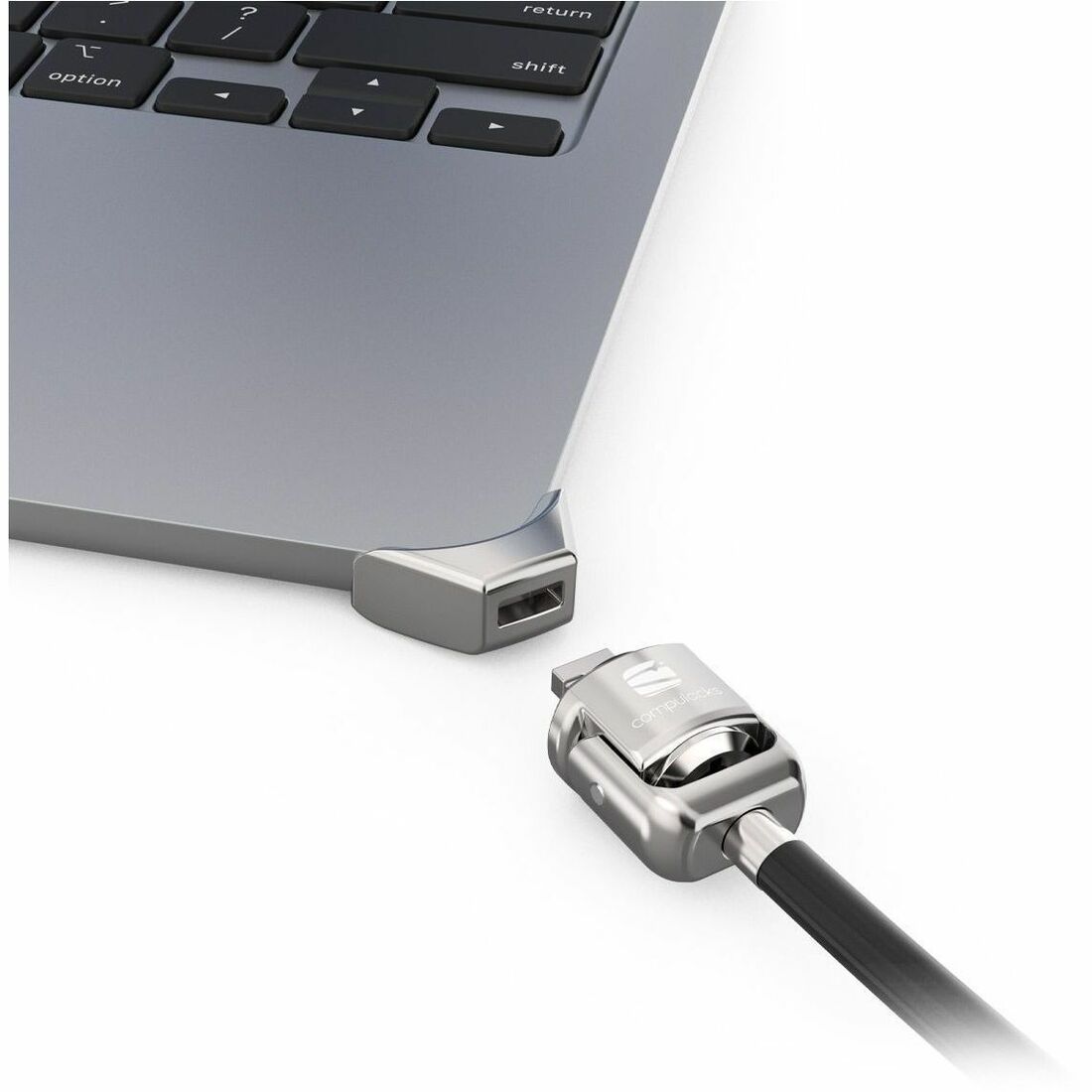 Ledge Adapter for MacBook Air 15-inch (M2/M3/M4/M5) (Corner Lock) with Keyed Cable Lock