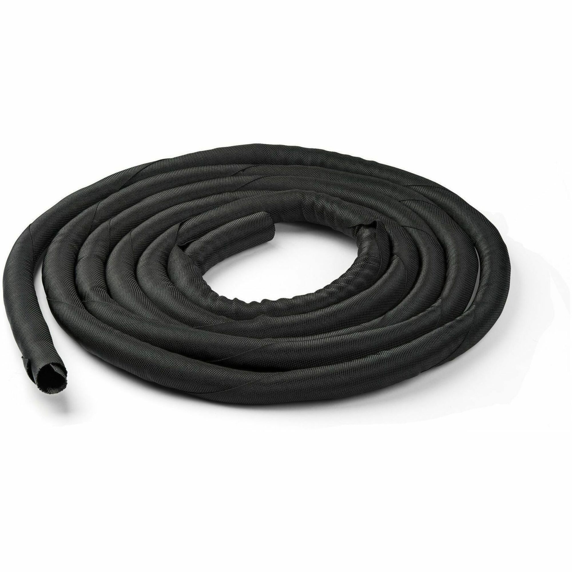 StarTech.com 15' (4.6m) Cable Management Sleeve/Wrap - Flexible Cable Manager - Expandable Coiled Cord Protector/Organizer - Trimmable