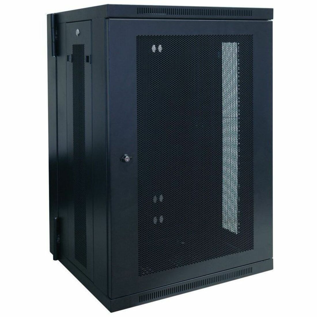 Tripp Lite by Eaton SmartRack 18U Low-Profile Switch-Depth Wall-Mount Rack Enclosure Cabinet Hinged Back