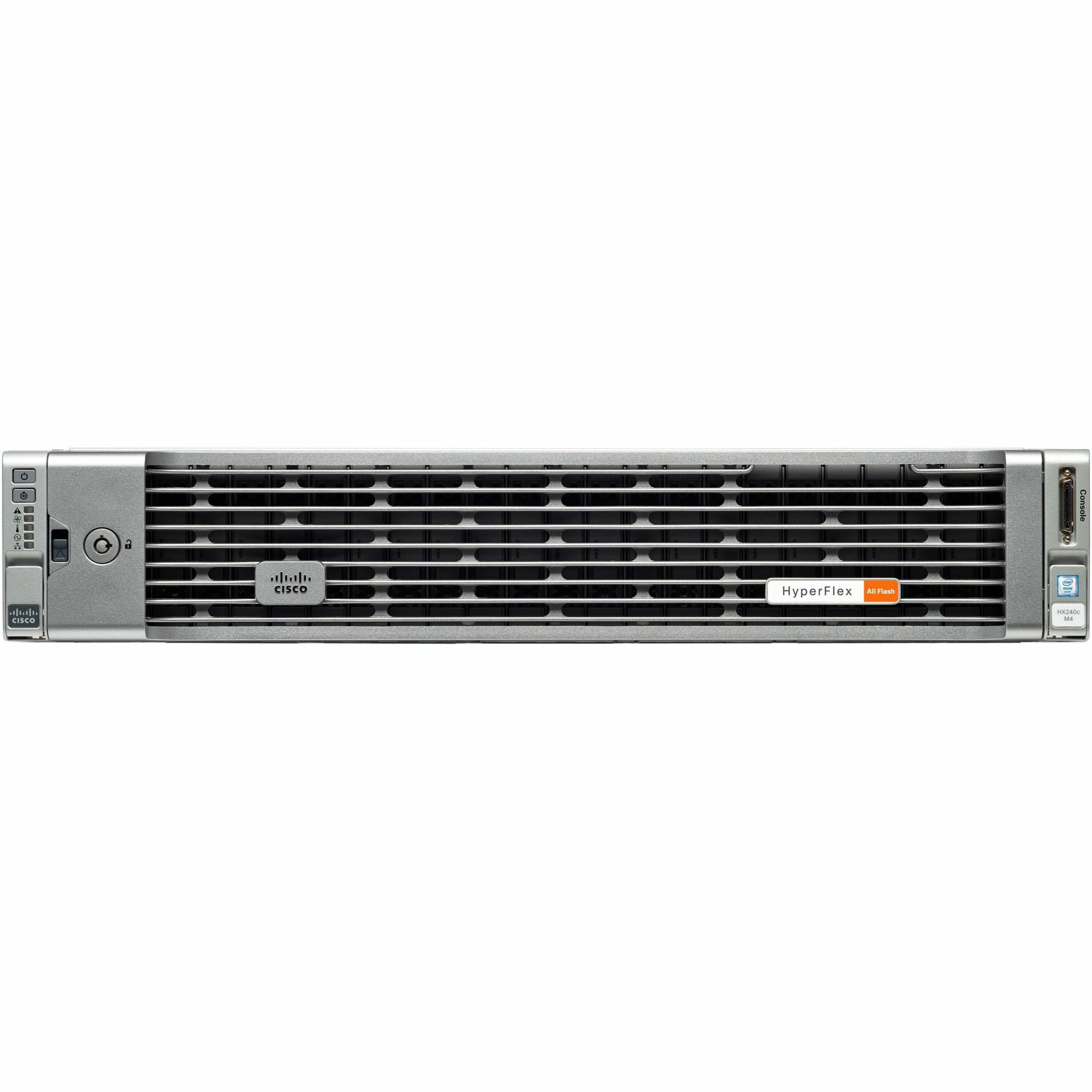Cisco HyperFlex HX240c M4 2U Rack Server - 2 Xeon E5-2660 v3 - 256 GB RAM - 12Gb/s SAS Controller