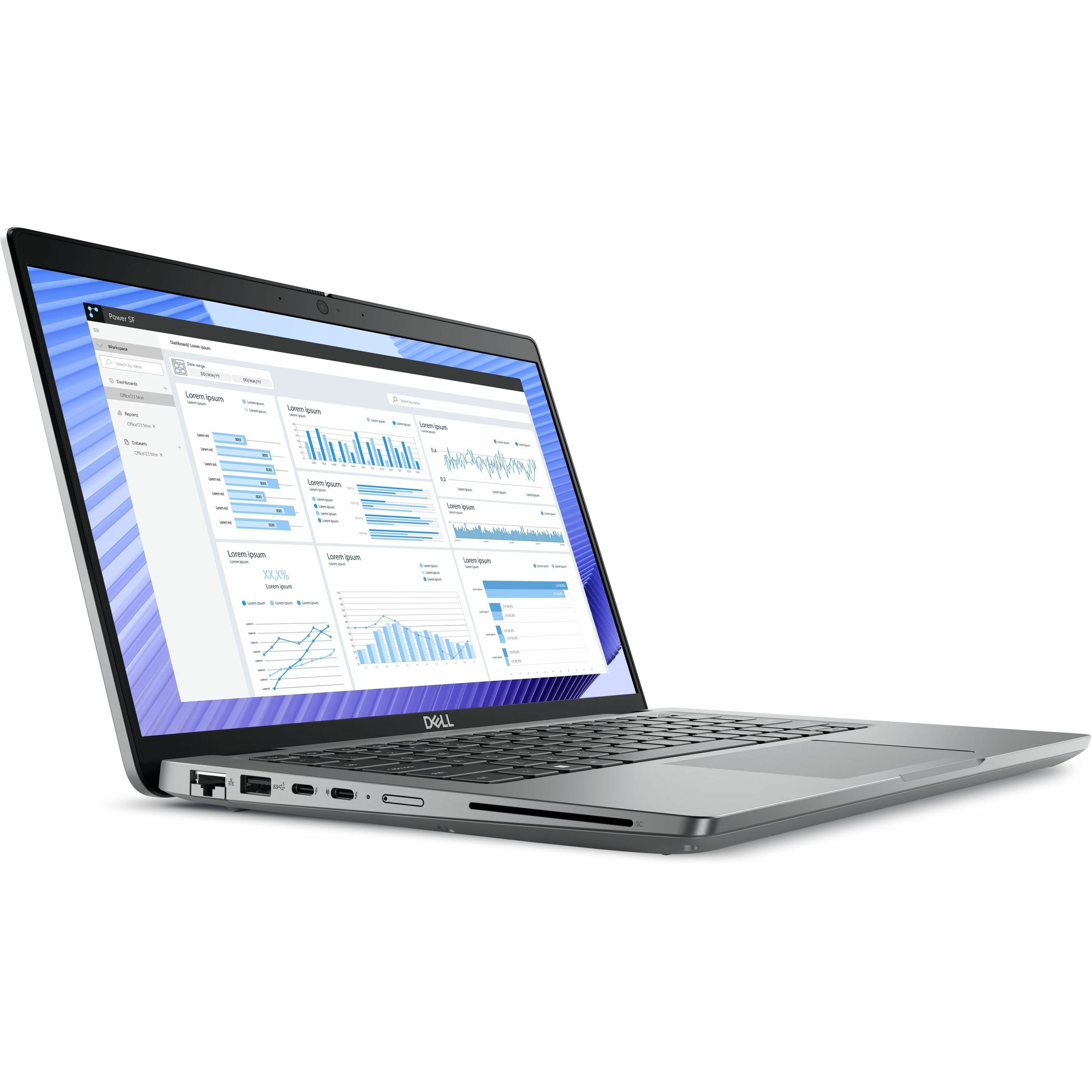 Dell Precision 3000 3490 14" Mobile Workstation - Full HD - 60 Hz - Intel Core Ultra 5 125H - vPro Technology - 16 GB - 256 GB SSD - Gray