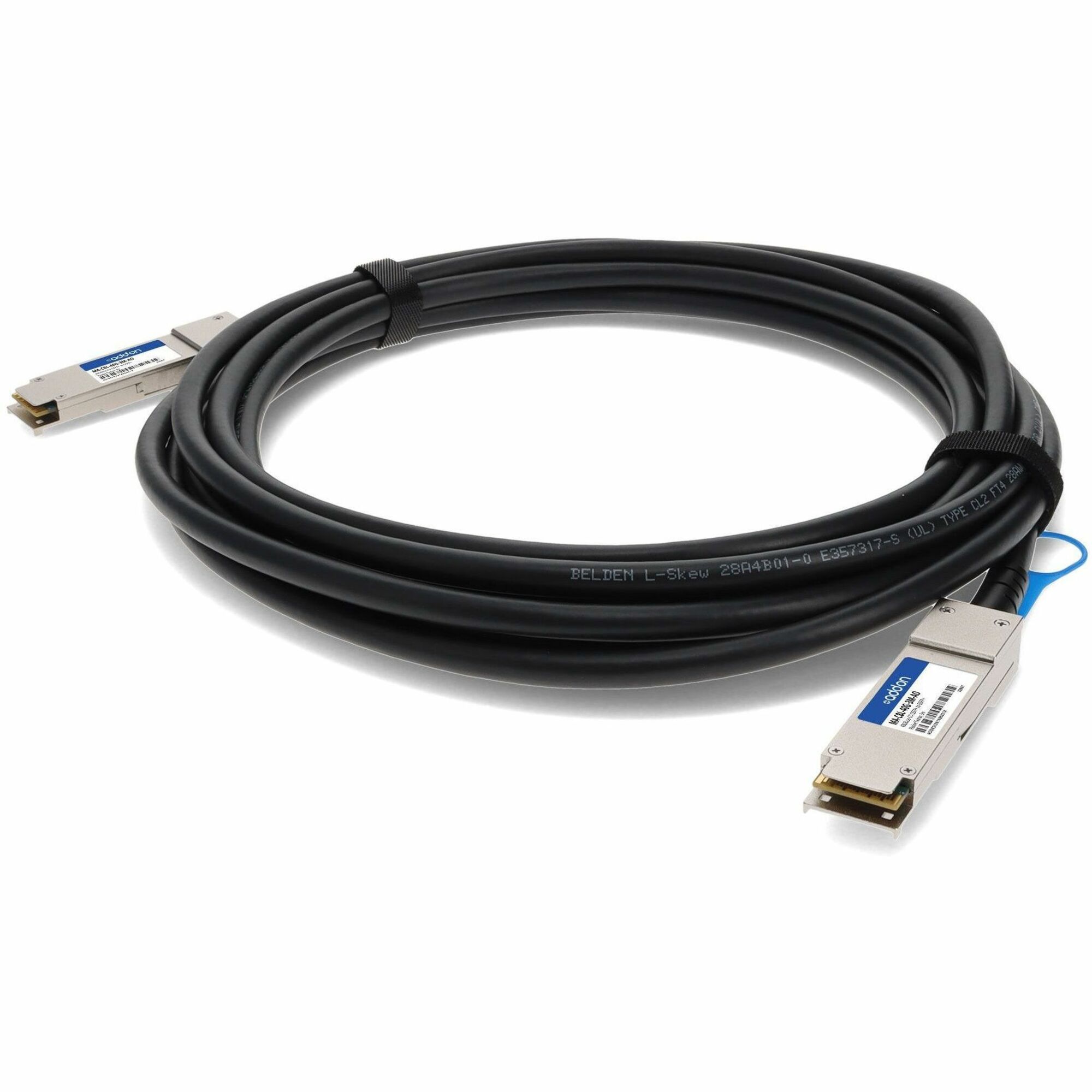AddOn Cisco Meraki&reg; MA-CBL-40G-3M Compatible TAA Compliant 40GBase-CU QSFP+ Direct Attach Cable (Passive Twinax, 3m)