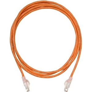 Ortronics Clarity CAT6 Modular Patch Cord, 3 ft, Orange