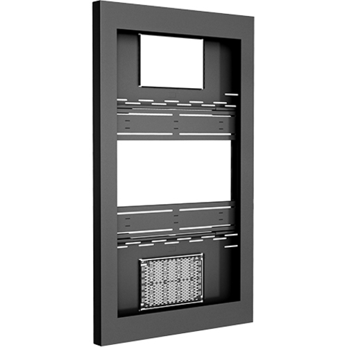 Milestone Impact On-Wall Kiosk - Portrait 65" Black