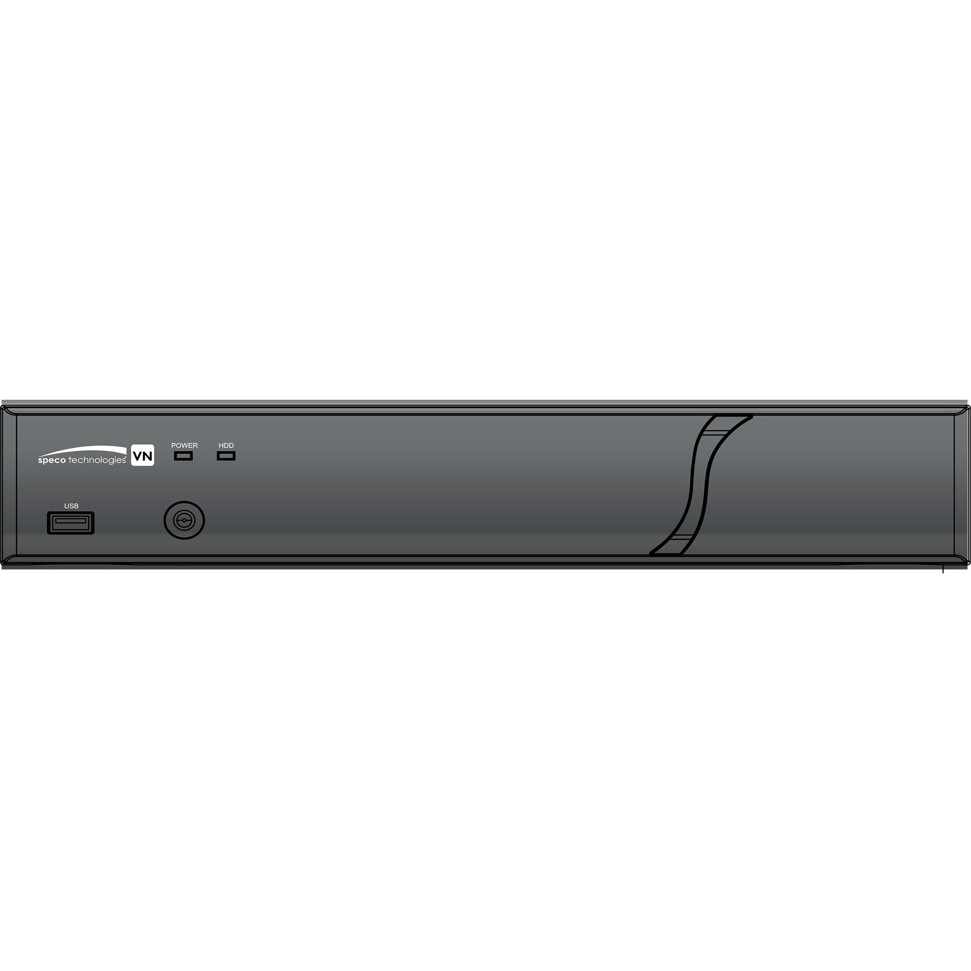 Speco 16 Channel HD-TVI Digital Video Recorder - 8 TB HDD