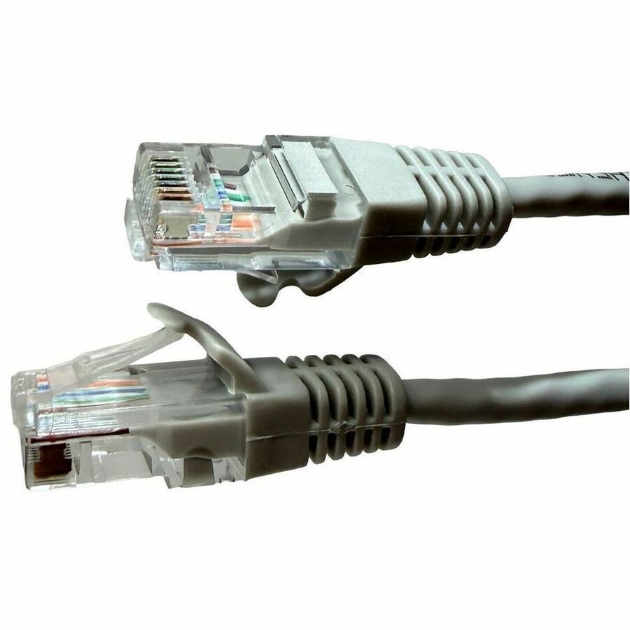 4XEM 50FT Cat5e Molded RJ45 UTP Pure Copper Patch Cable (Gray)