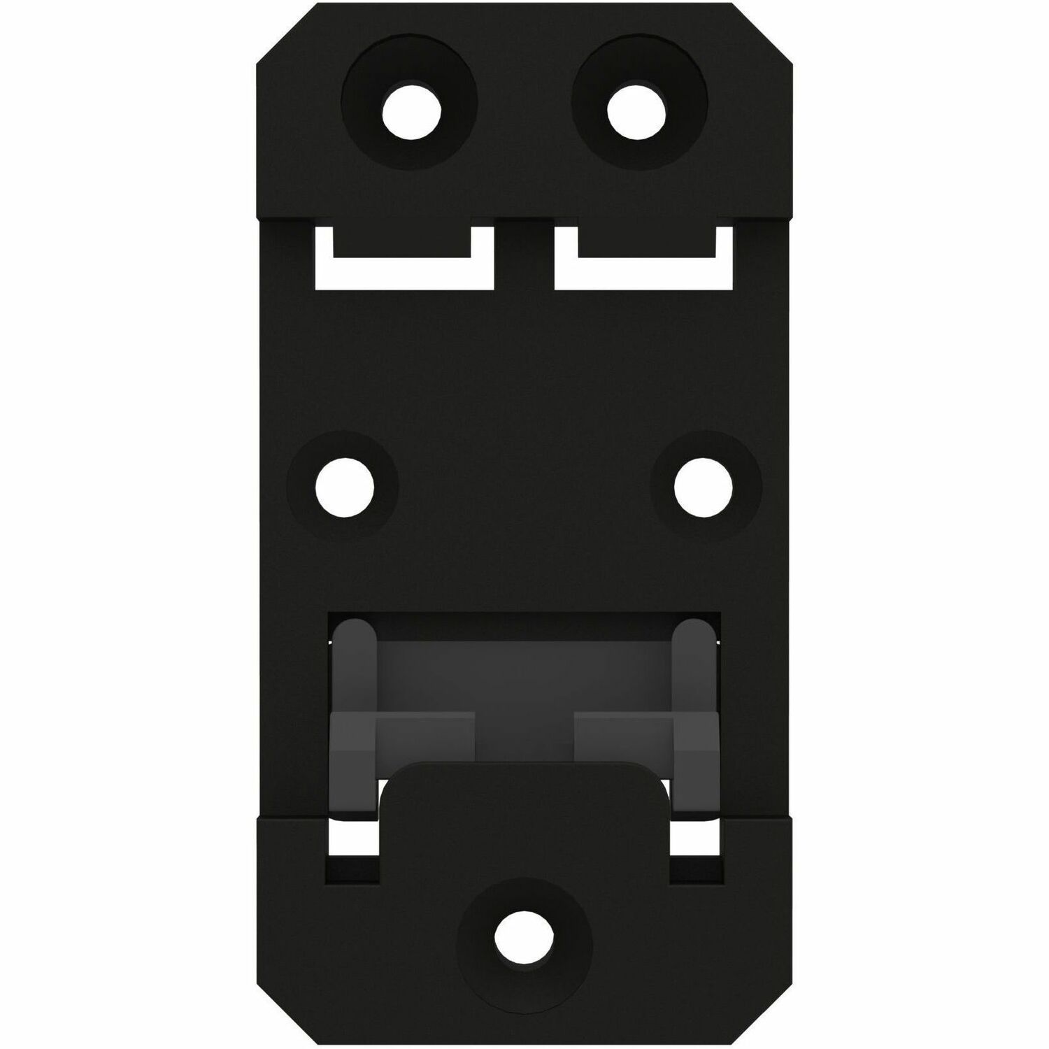 Panduit Opticom Mounting Adapter for Enclosure, DIN Rail - Black