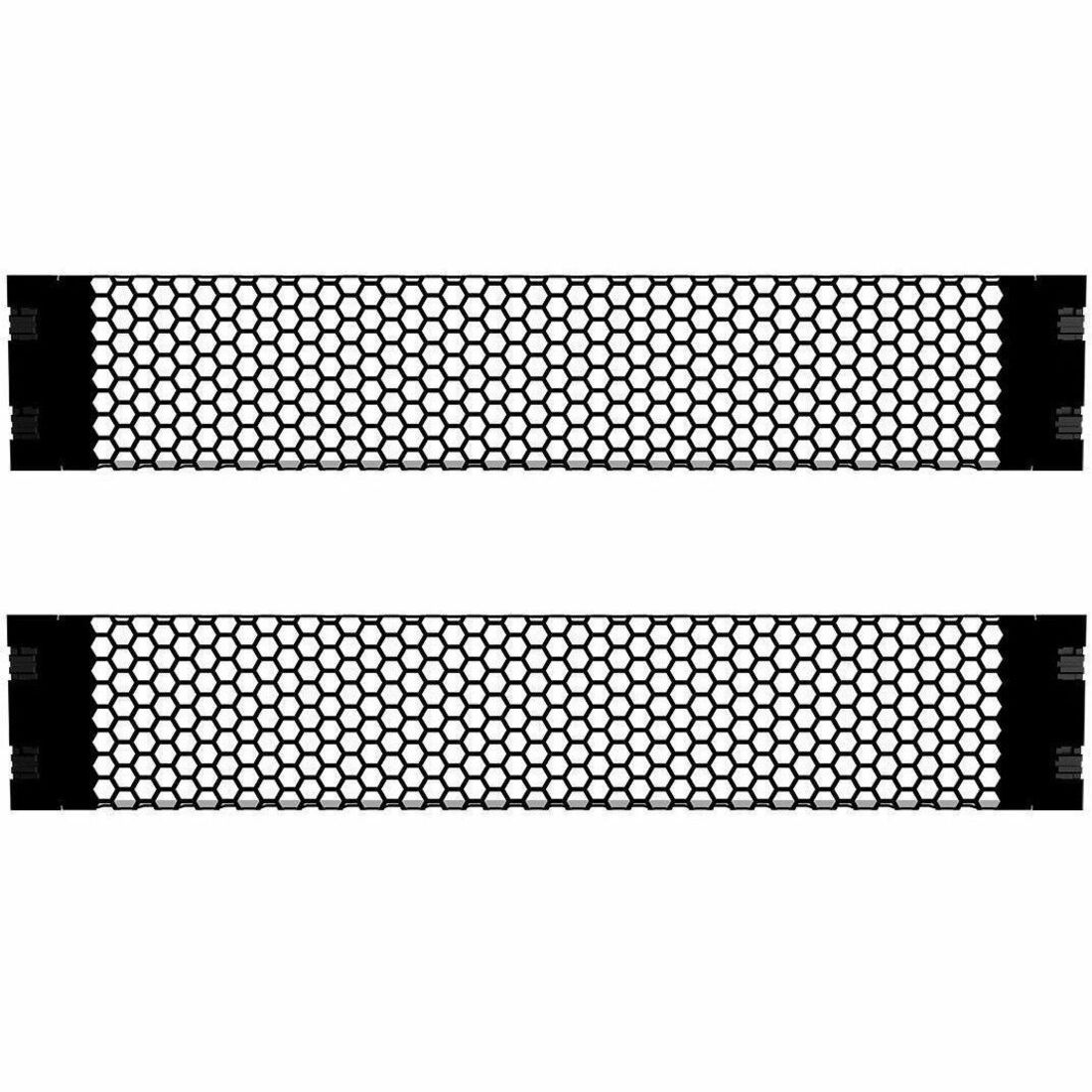 IOGEAR 2U Tool-less Vented Blanking Panel (2-Pack)