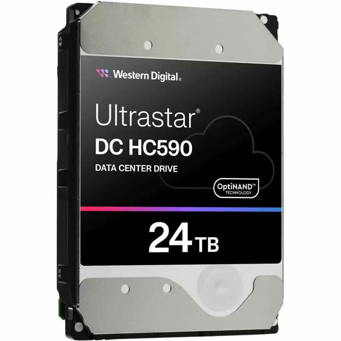 Western Digital Ultrastar DC HC500 0F59373 24 TB Hard Drive - 3.5" Internal - SAS (12Gb/s SAS) - Conventional Magnetic Recording (CMR) Method