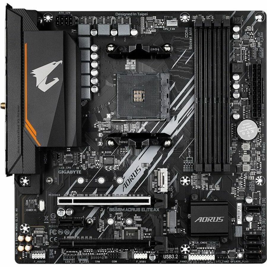 GIGABYTE Ultra Durable Desktop Motherboard - AMD B550 Chipset - Socket AM4 - Micro ATX