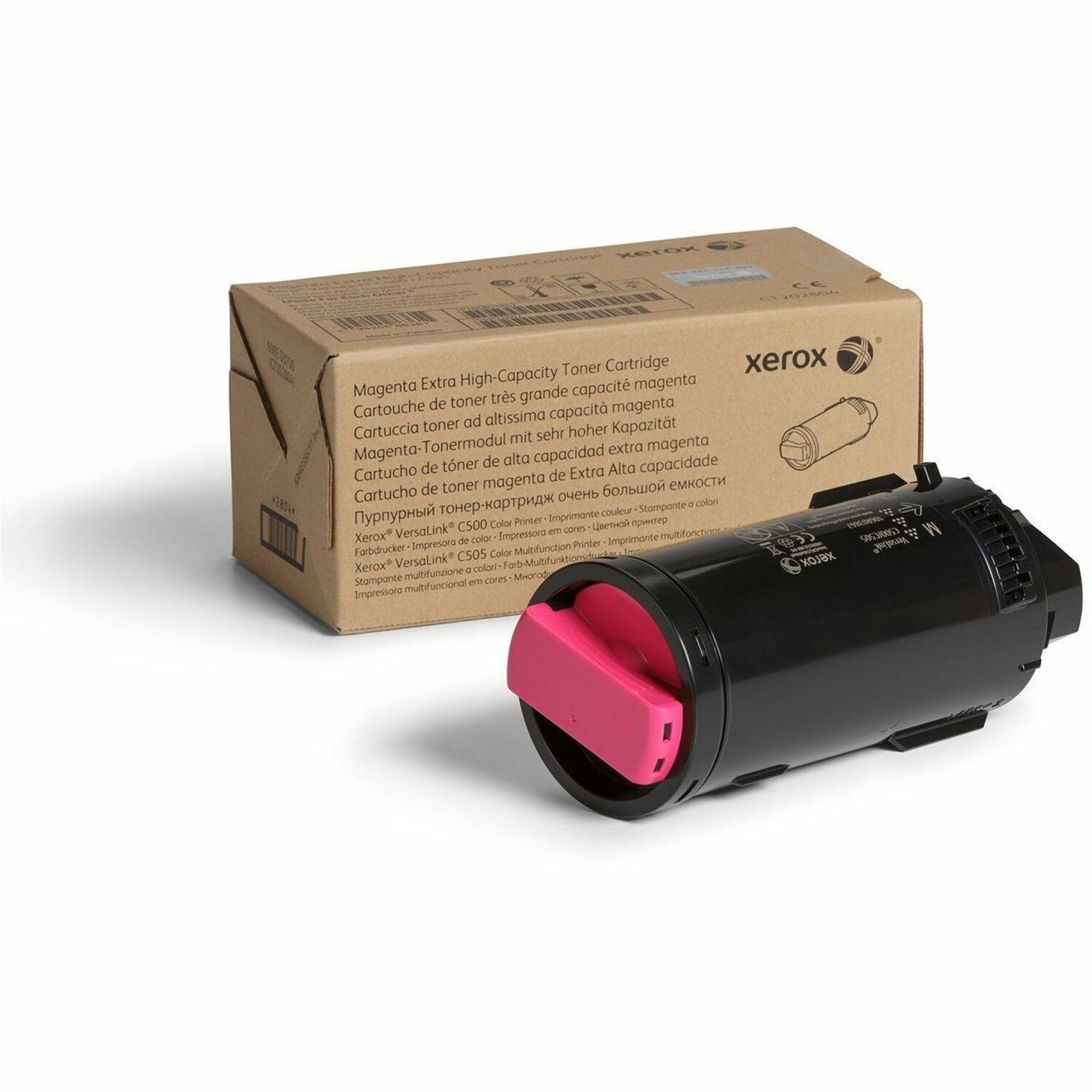 Xerox Genuine Xerox&reg; VersaLink&reg; C500 Color Printer, C505 Color Multifunction Printer Magenta, Extra High capacity Toner Cartridge (9000 Pages) - 106R03867