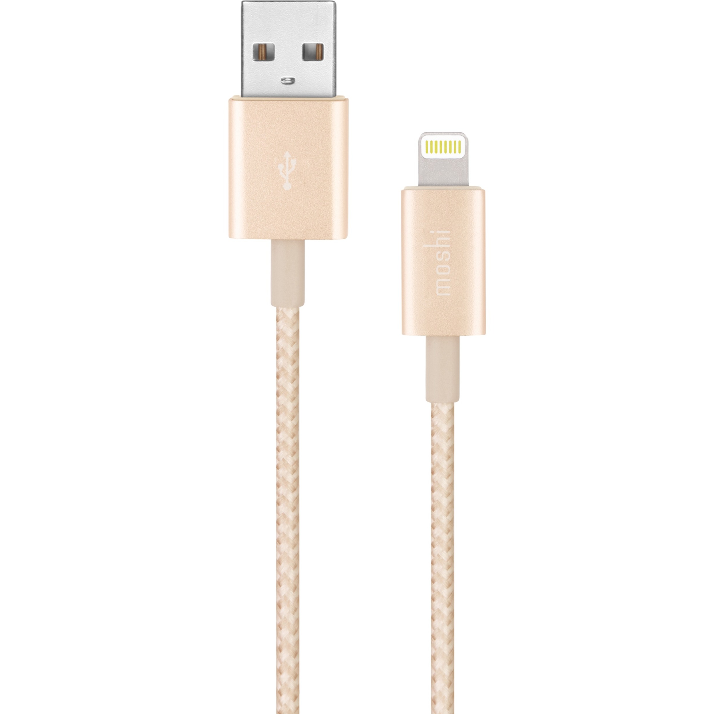 Moshi Integra Lightning Charge/Sync Cable 4 ft (1.2 m) - Satin Gold