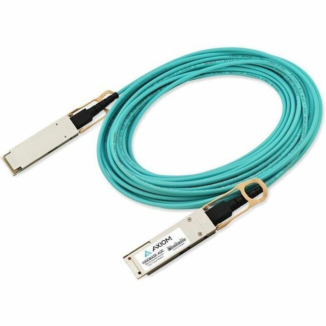 Axiom 100GBASE-AOC QSFP28 Active Optical Cable HP Compatible 5m