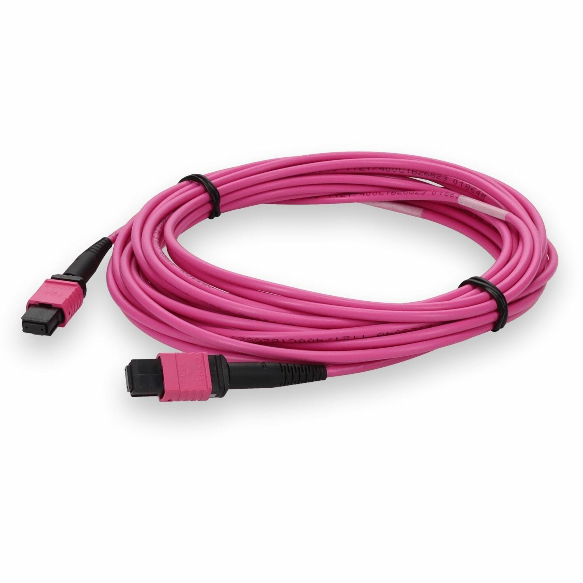 AddOn 6m MPO/UPC to MPO/UPC Magenta OM4 OFNR (Riser-Rated) 12-Strand Fiber Patch Cable