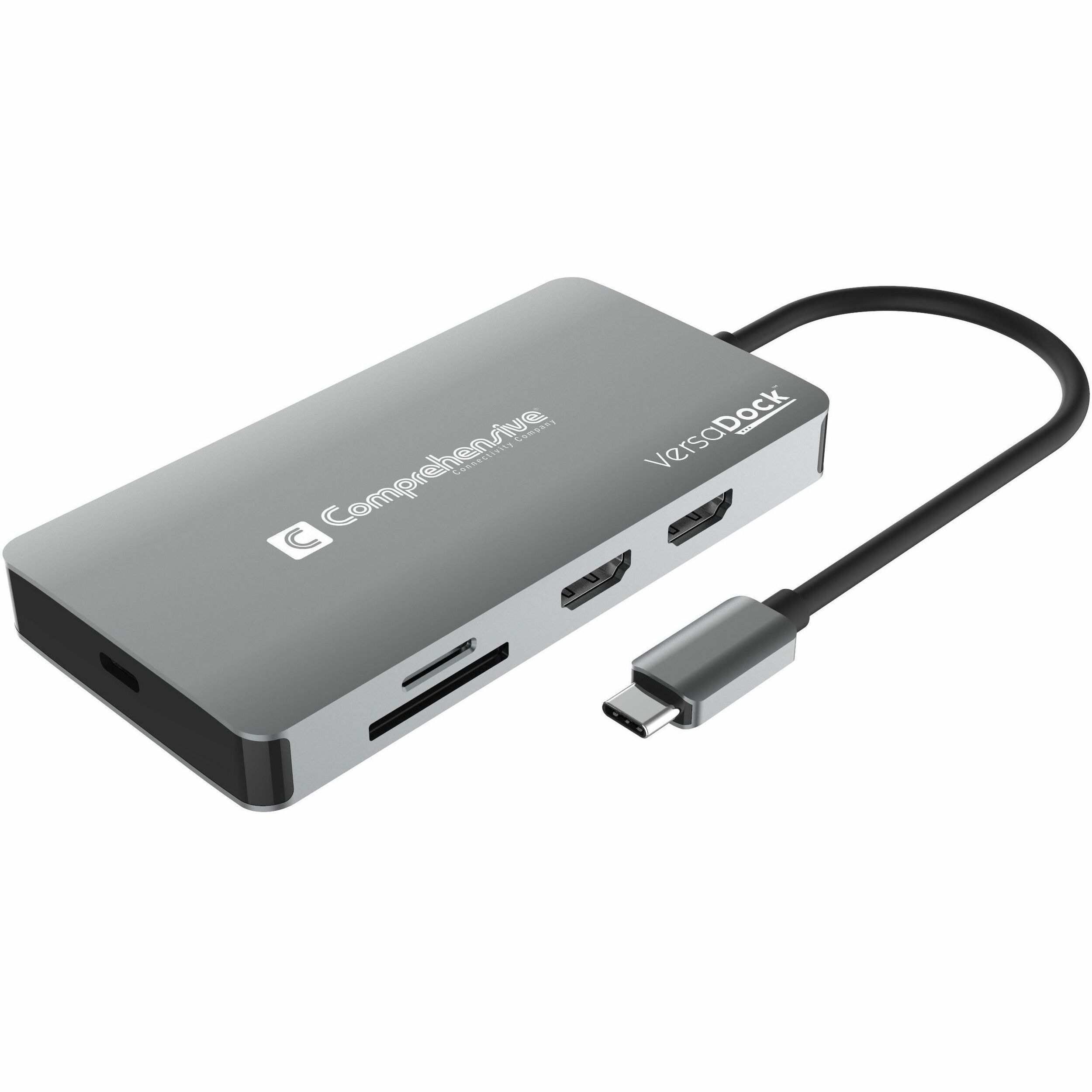 Comprehensive VersaDock™ USB-C 4K Dual Display Docking Station with HDMI, Ethernet and Fast Charging up to 100W