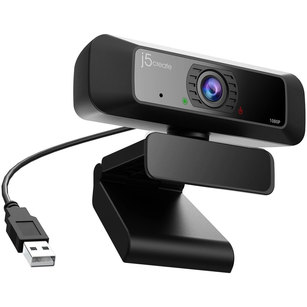 j5 create JVCU100 Webcam - 2 Megapixel - 30 fps - Black - USB 2.0 Type A - 1 Pack(s)