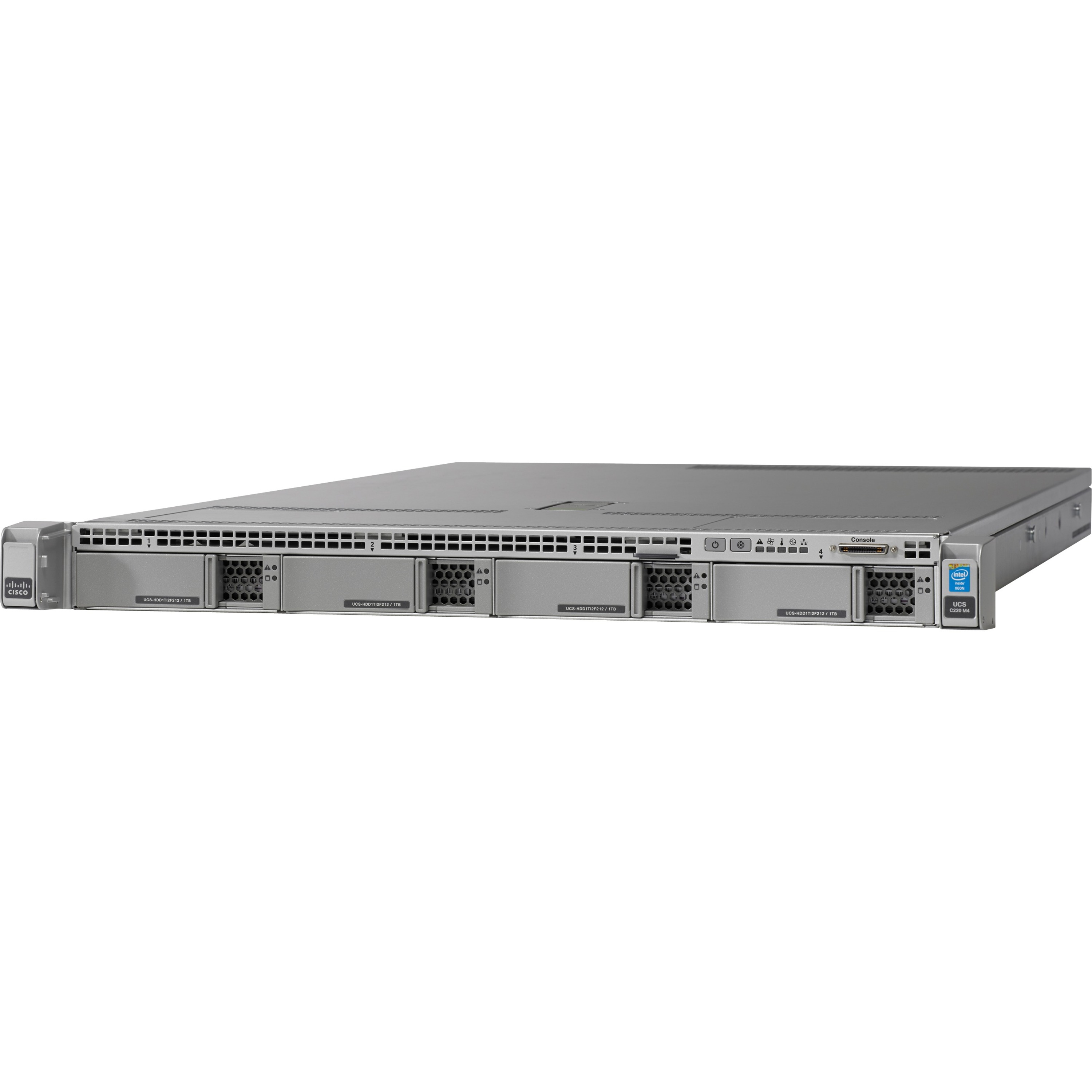 Cisco C220 M4 1U Rack Server - 2 Xeon E5-2620 v4 2.10 GHz - 256 GB RAM - 9.60 TB HDD - (8 x 1.2TB) HDD Configuration - Serial ATA/600, Serial Attached SCSI (SAS) Controller