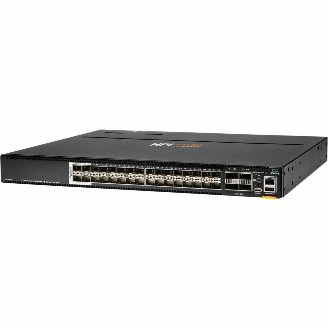 Aruba CX 8360-32Y4C v2 Power-to-Port Airflow 3 Fans 2 PSU Attached Bundle