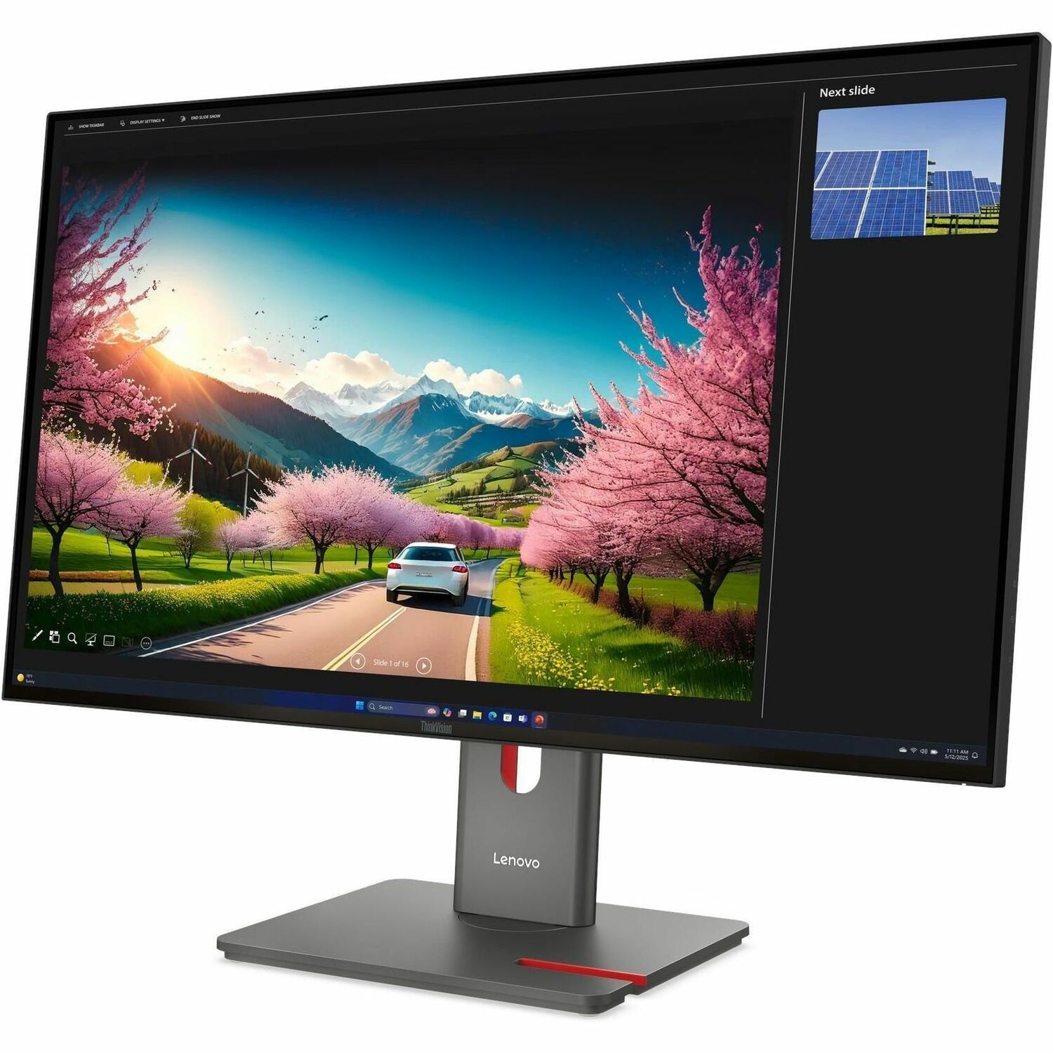 Lenovo ThinkVision P32UD-40 32" Class 4K UHD LED Monitor - 16:9 - Raven Black