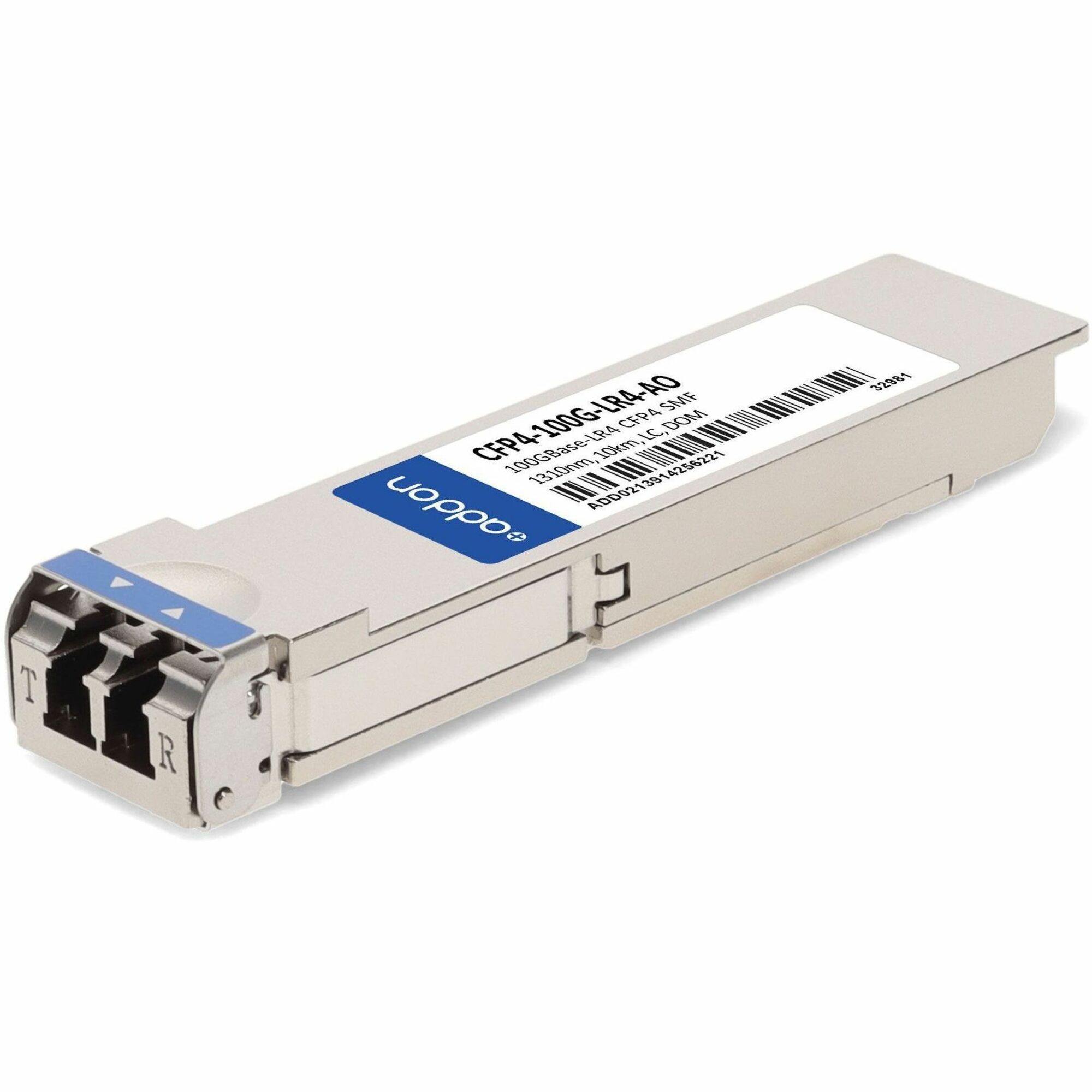 AddOn Cisco® CFP4-100G-LR4 Compatible TAA 100GBase-LR4 CFP4 Transceiver (SMF, 1310nm, 10km, LC, DOM)