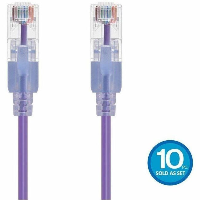 Monoprice SlimRun Patch UTP Category 6a Network Cable