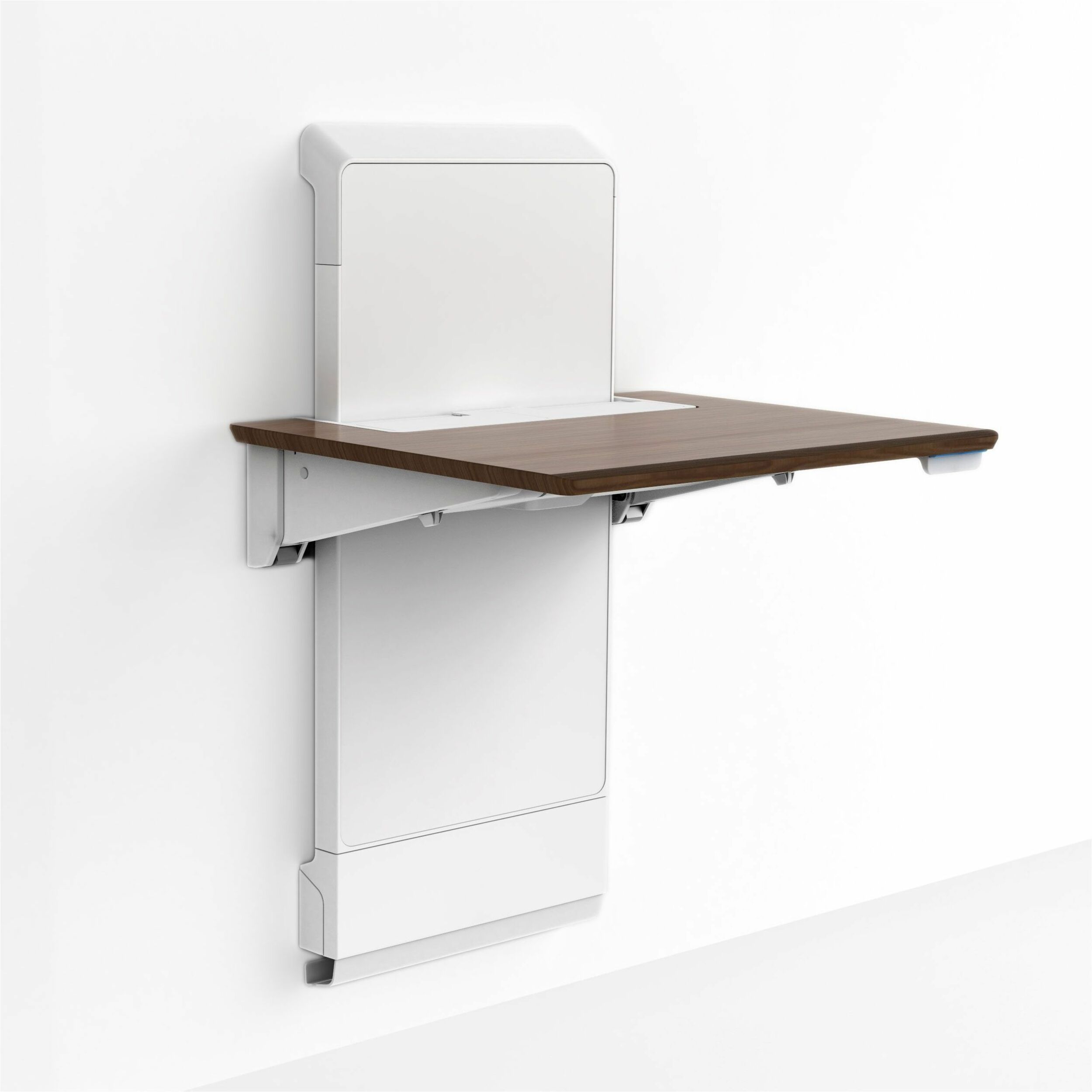 Ergotron WorkFit Elevate with Power Access (Walnut Hills)